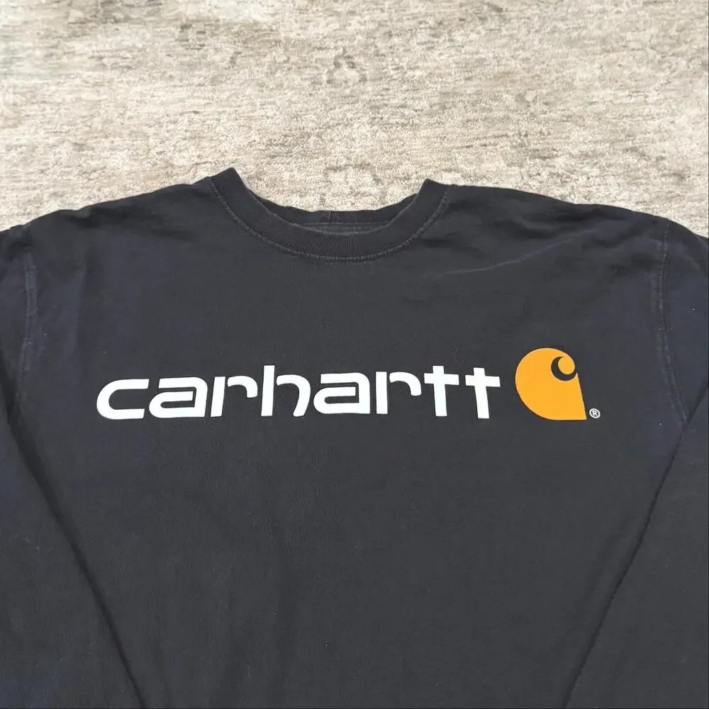 Black Carhartt Long Sleeve Size M